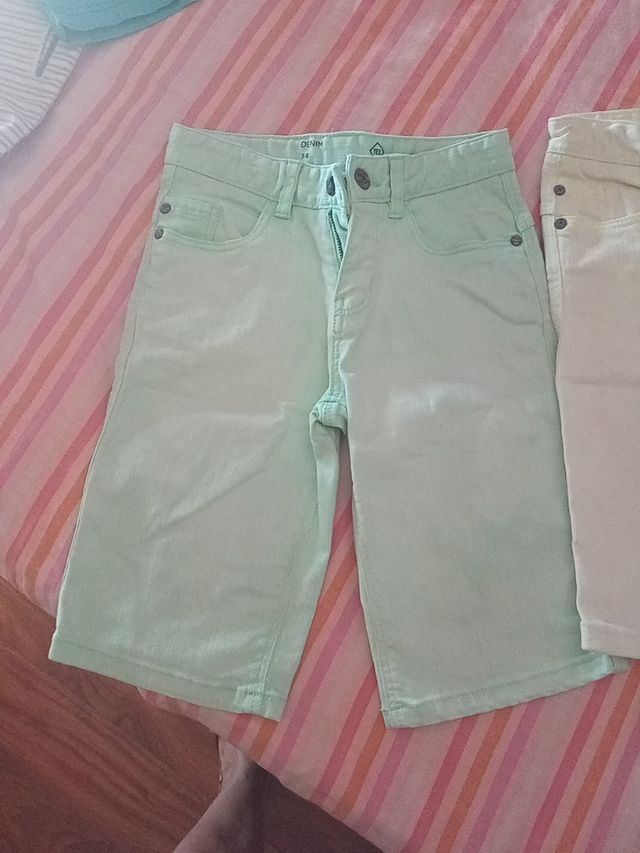 pantalones pirata  verano 8 euros los dos
