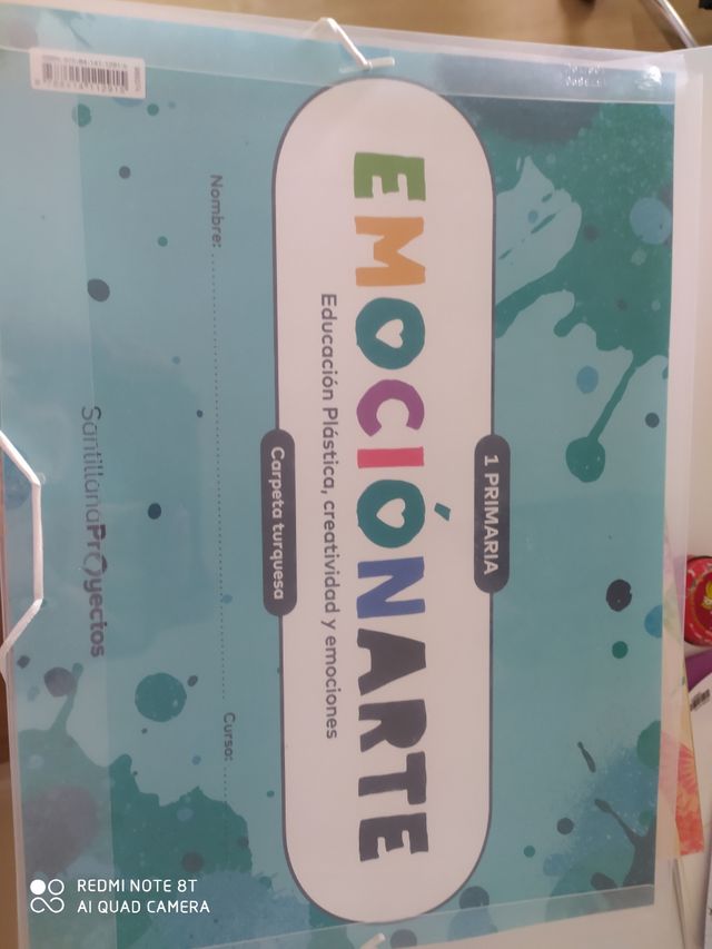 libro de plastica de primero nuevo