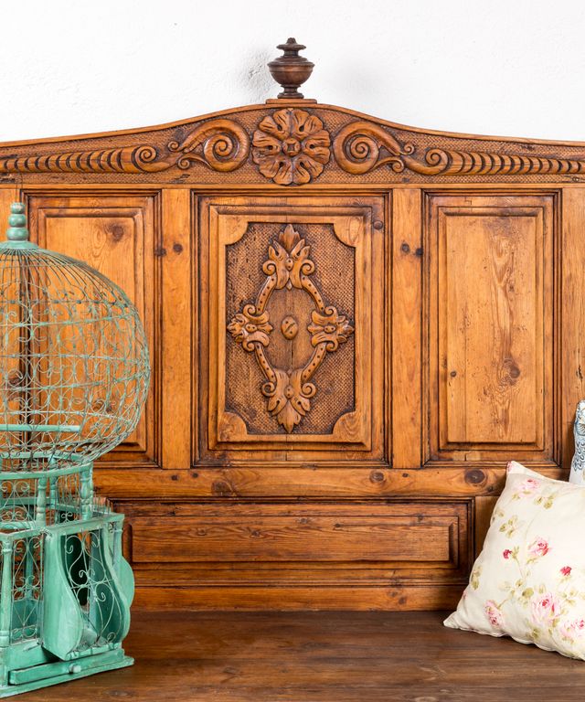 Banco Antiguo De Madera S.XIX de segunda mano por 1.399 € en Madrid en