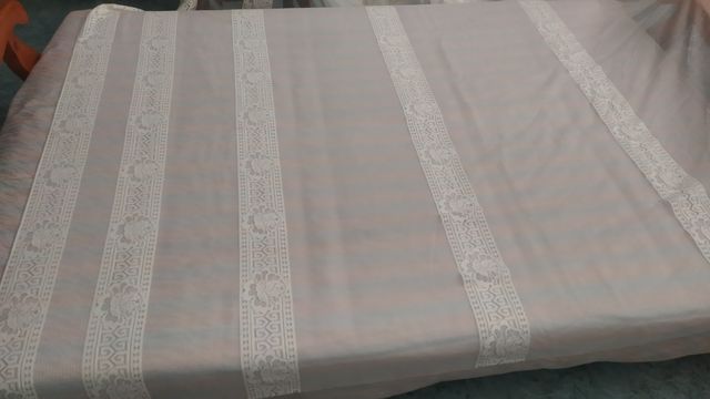 1 PIEZA VISILLO BEIG  GRECAS PUNTILLA 5,65 X 2,80