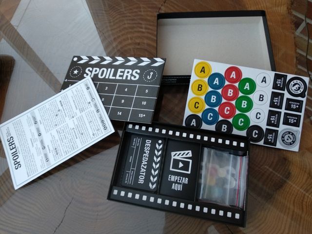Spoilers: the game. Juego de mesa
