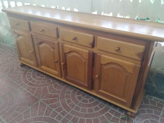 Aparador madera maciza de segunda mano en WALLAPOP