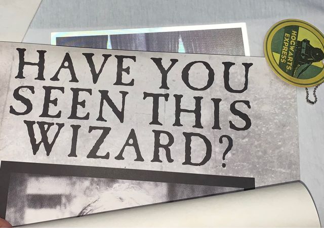 Film artefact box Harry Potter