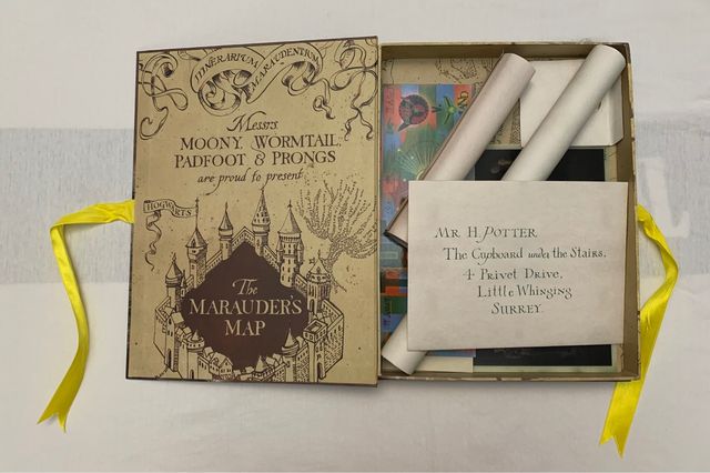 Film artefact box Harry Potter