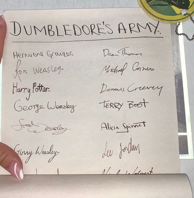 Film artefact box Harry Potter