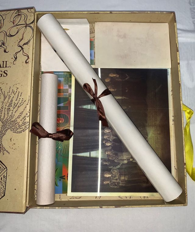 Film artefact box Harry Potter