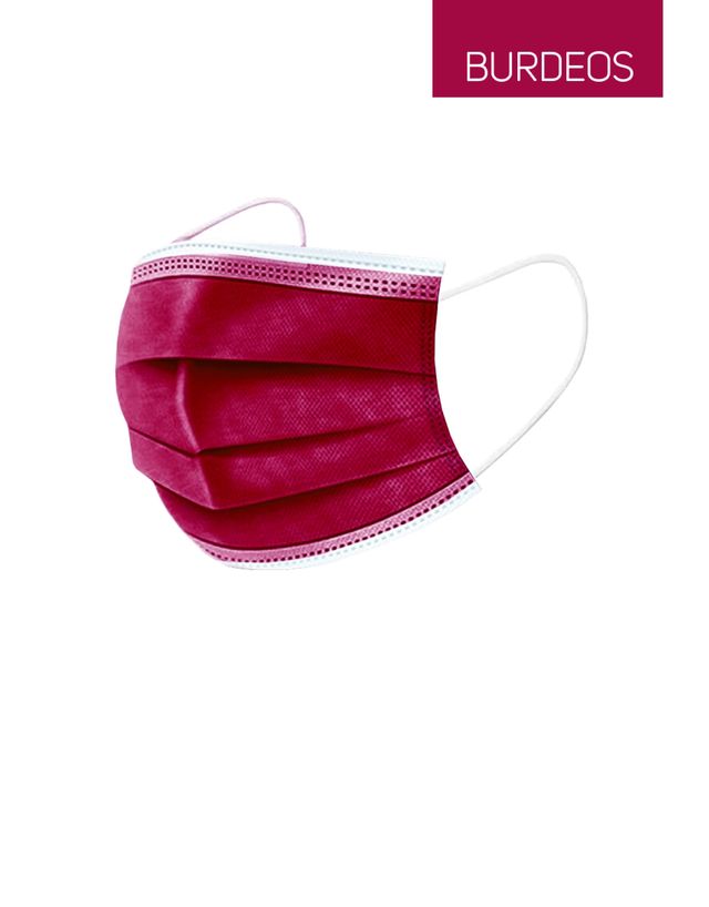 MASCARILLA QUIRÚRGICA ADULTO COLORES (PACK 20UD)