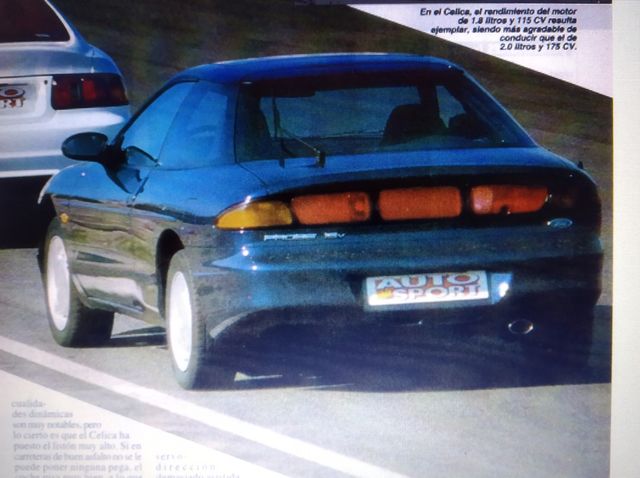 Pruebas Ford Probe de revistas