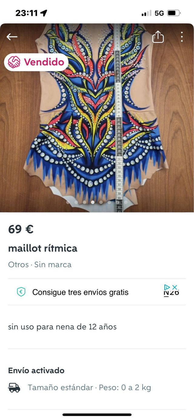 maillot ritmica