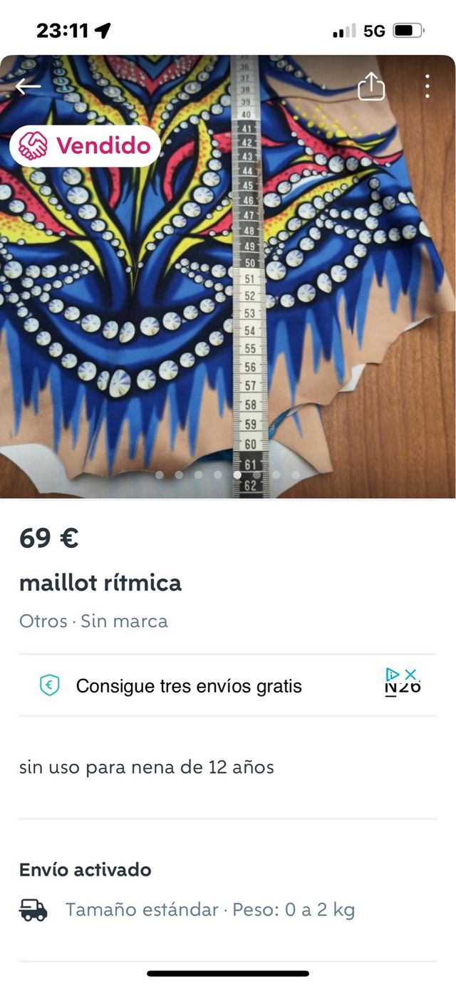 maillot ritmica