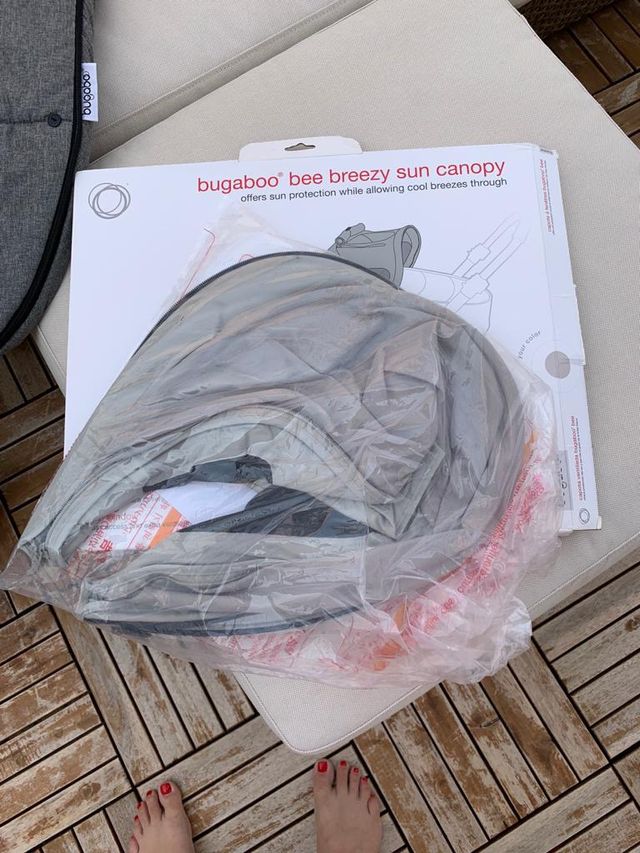 Silla Bugaboo Bee5 con capazo, patin, saco, capota