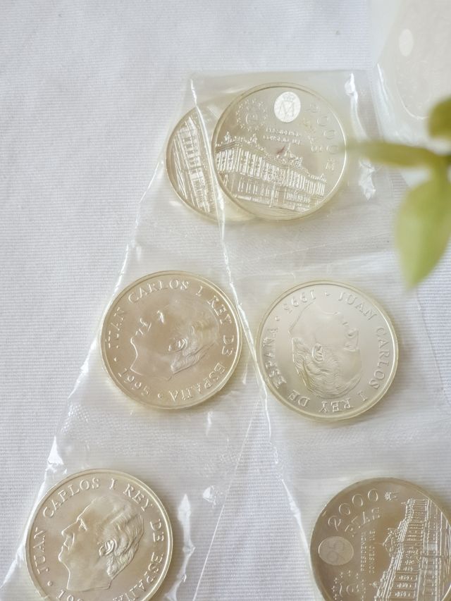 Monedas de plata