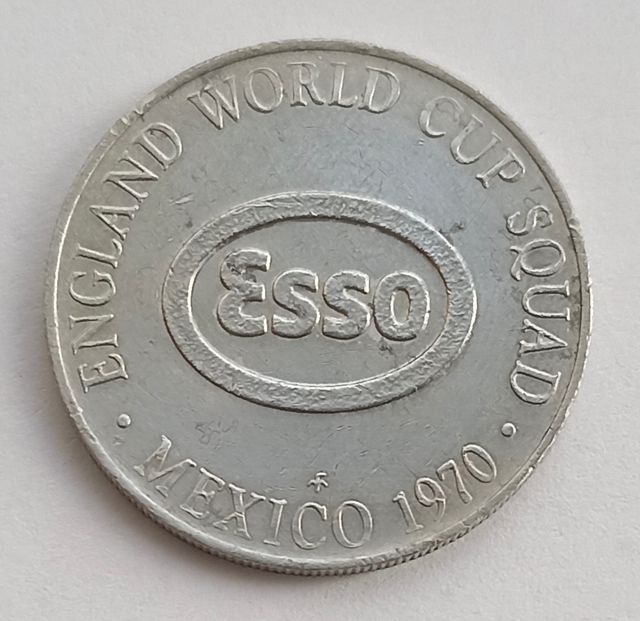 Ficha token Esso Copa Mundial México 1970