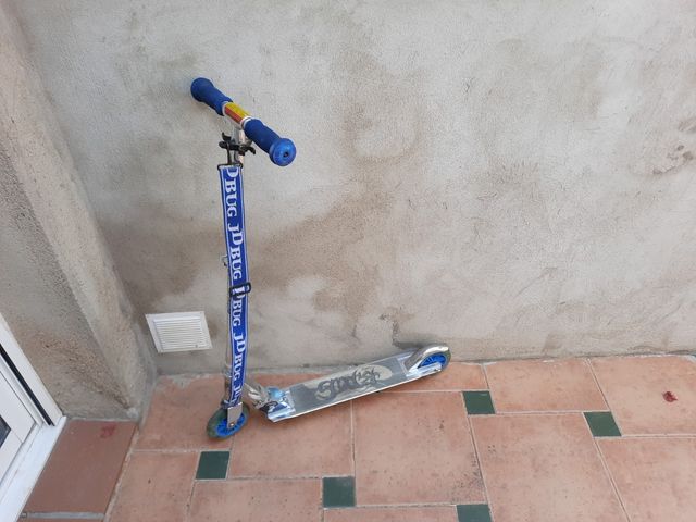 Patinet plegable d'alumini.