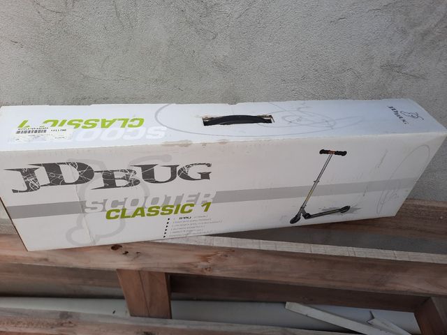 Patinet plegable d'alumini.