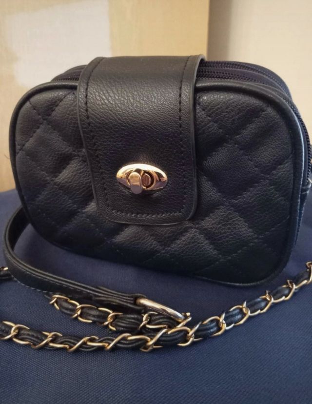 Bolso bandolera azul marino