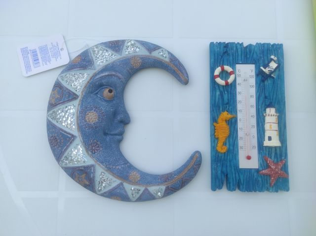 Cuadro figura Luna y termómetro.