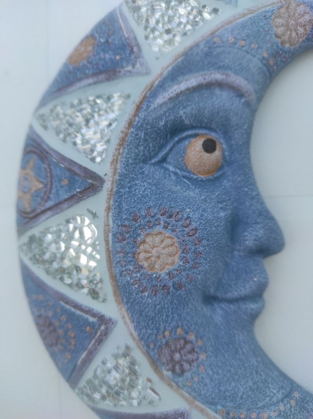 Cuadro figura Luna y termómetro.