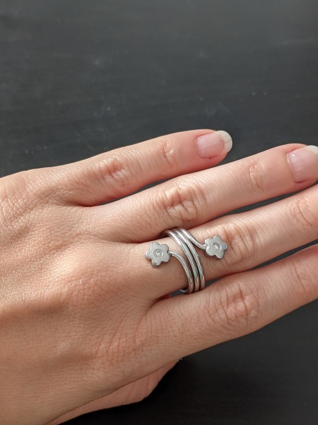 Anillo acero inoxidable