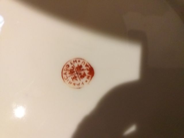 Prato em porcelana chinesa