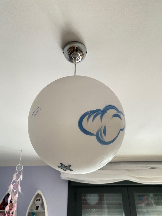 Lámpara globo de techo