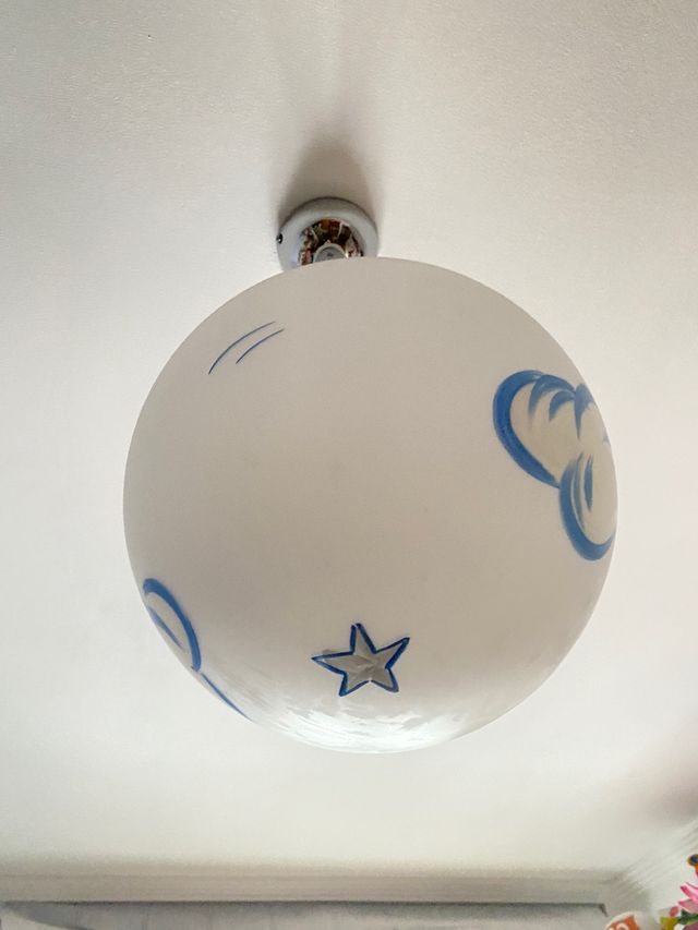 Lámpara globo de techo