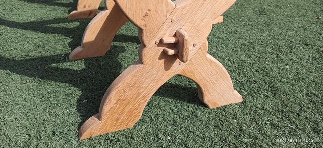 SILLAS ANTIGUAS MADERA MACIZA DE ROBLE