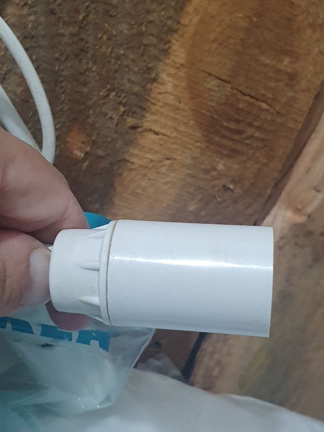 Casquillos blancos E14