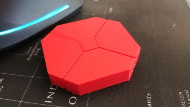 Juego de ingenio rompecabezas impreso 3D 