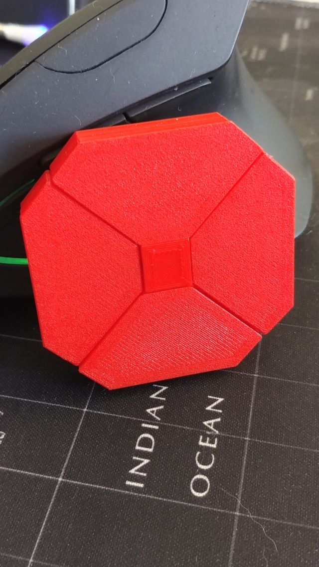 Juego de ingenio rompecabezas impreso 3D 