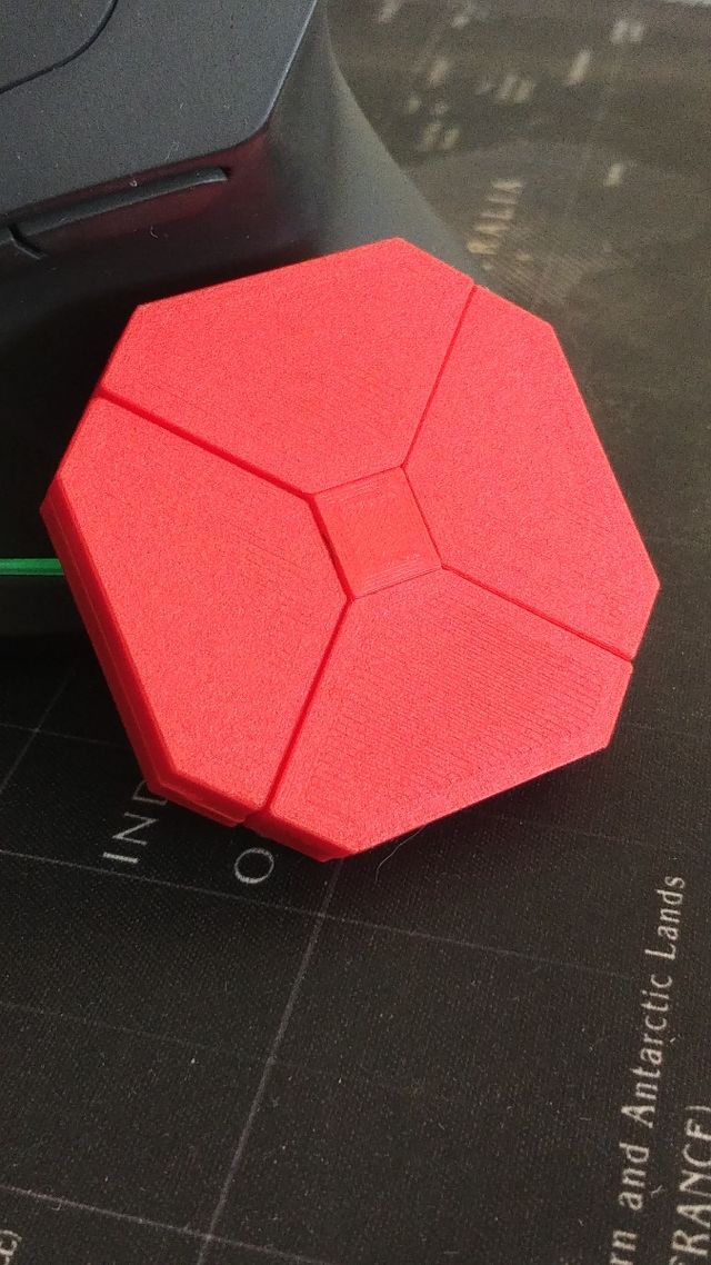 Juego de ingenio rompecabezas impreso 3D 