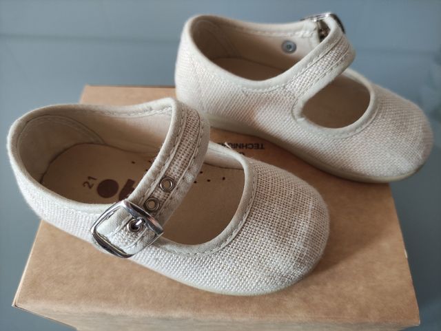 Bailarinas lino bebé OTS