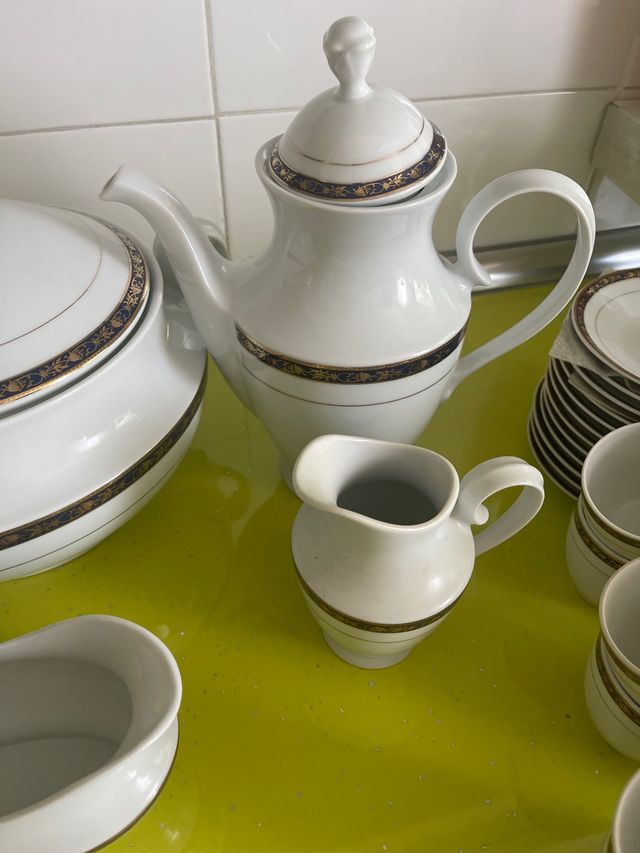 Vajilla de porcelana