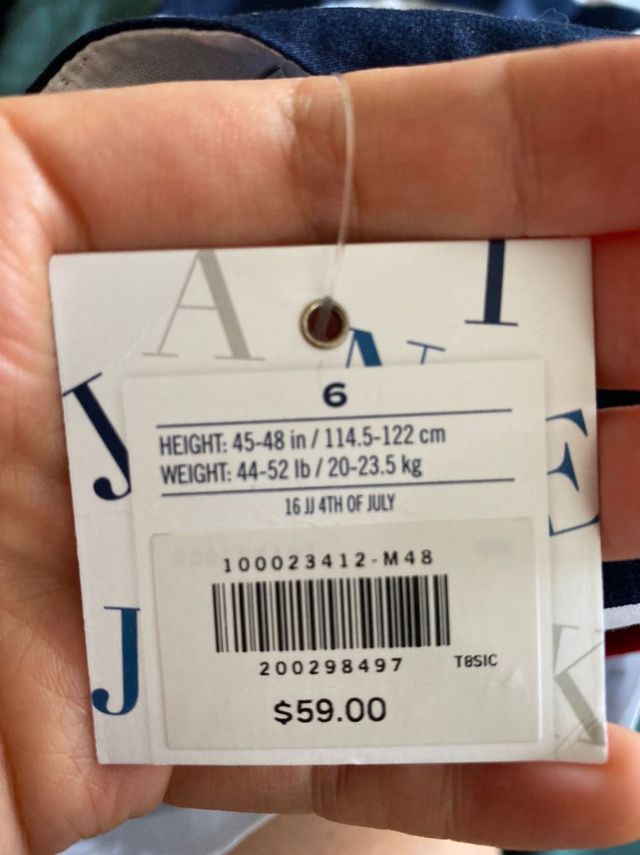 Vestido Janie and Jack niña NUEVO