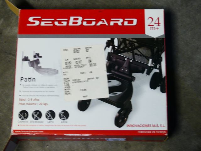 Patin silla paseo
