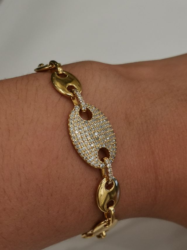 pulsera de plata 925 apm monaco