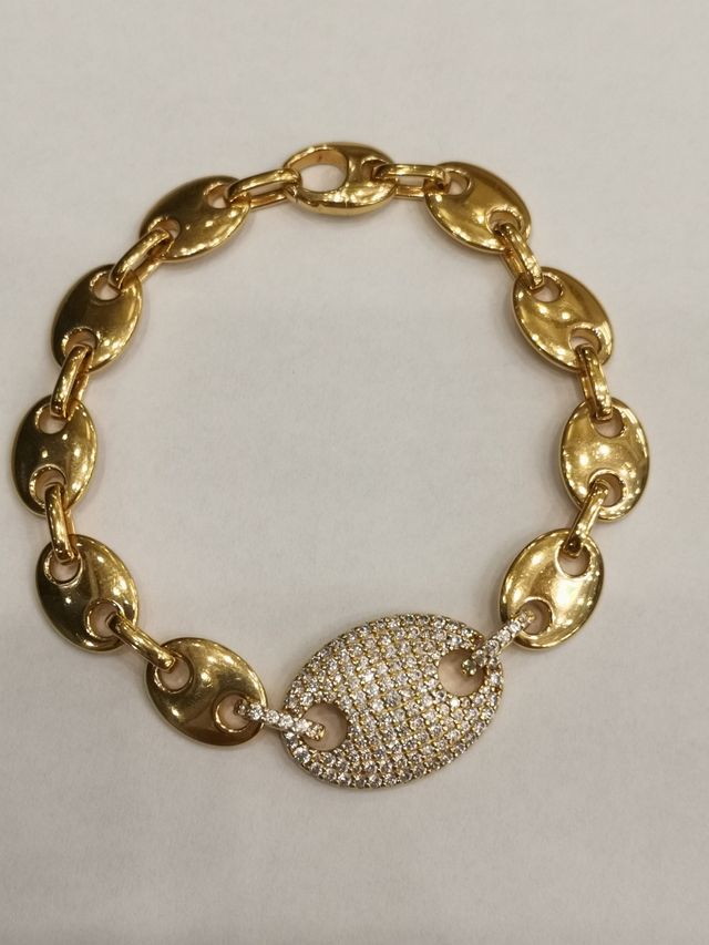 pulsera de plata 925 apm monaco