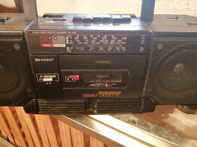 CADENA ESTRIO SHARP CASSETERA WO1238 