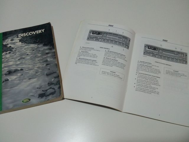 Manual de usuario Land-Rover Discovery 1999