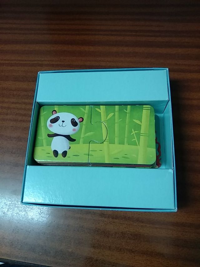 puzzle animales eureka kids