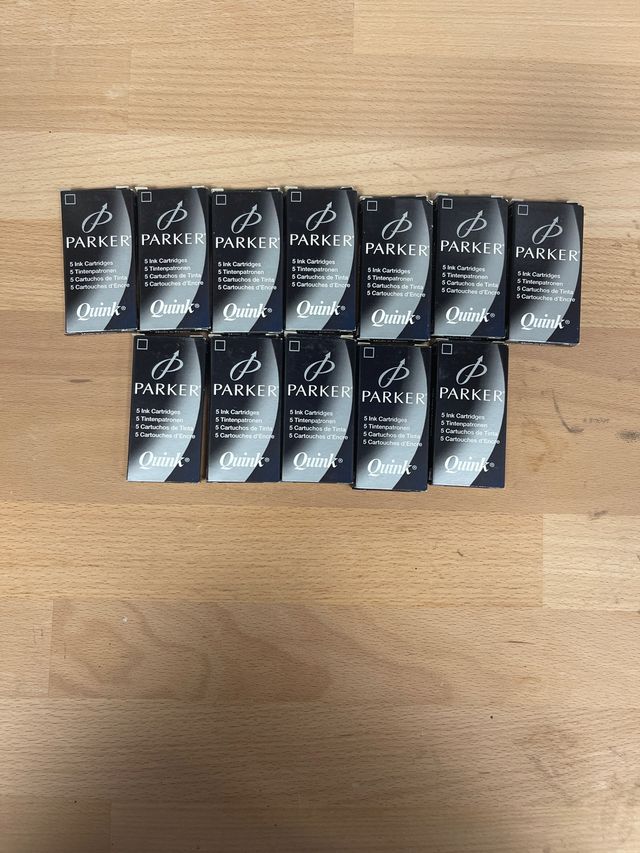 Cartucho de tinta para pluma Parker