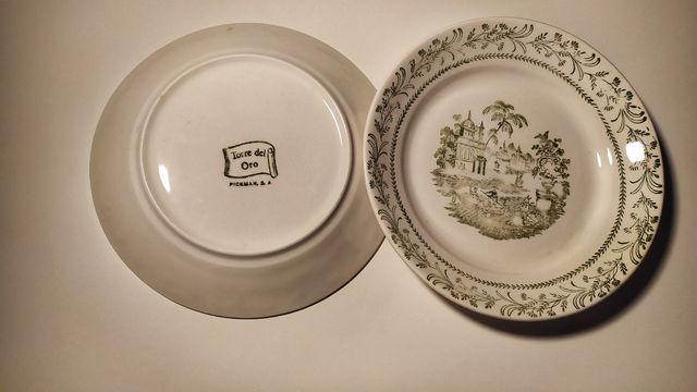 2 Platos pickman " cartuja de Sevilla "