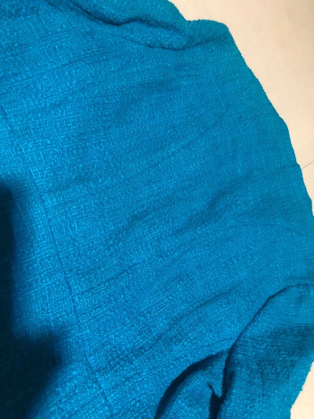 Chaqueta Azul de Lino Alfani original