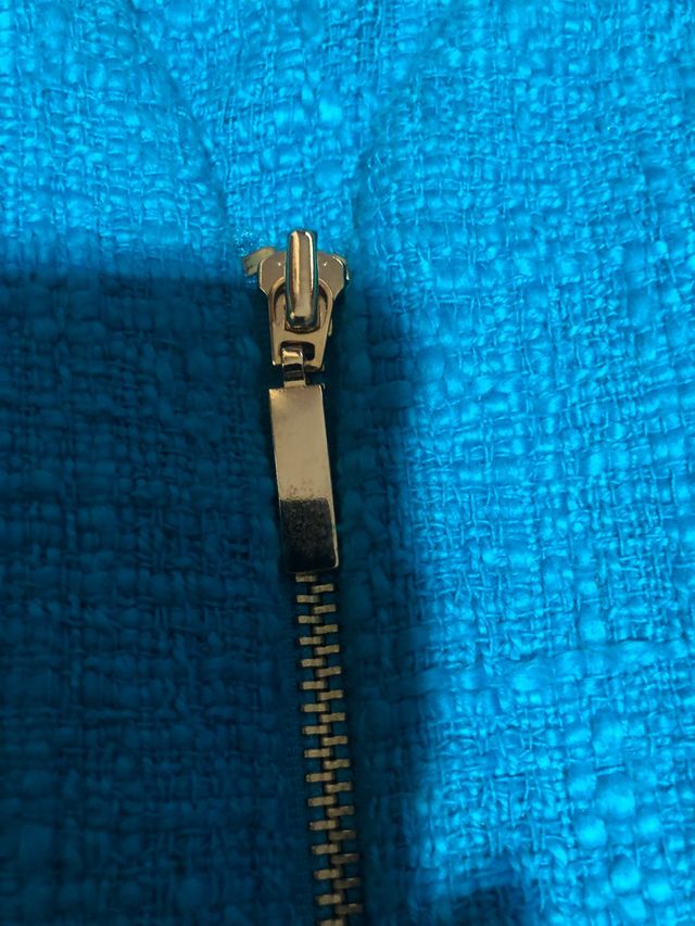 Chaqueta Azul de Lino Alfani original