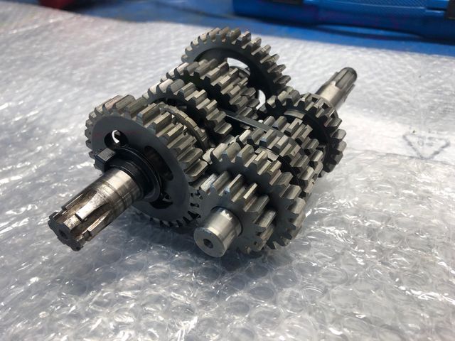 Engranajes cambio motor Euro2 Derbi