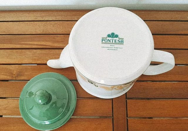 Cafetera flores amarillas (Pontesa)