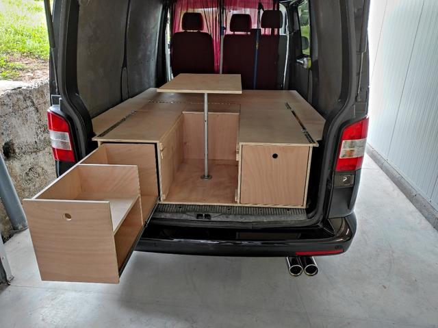 ✅Mueble Camper T5 ASTURCAMPER