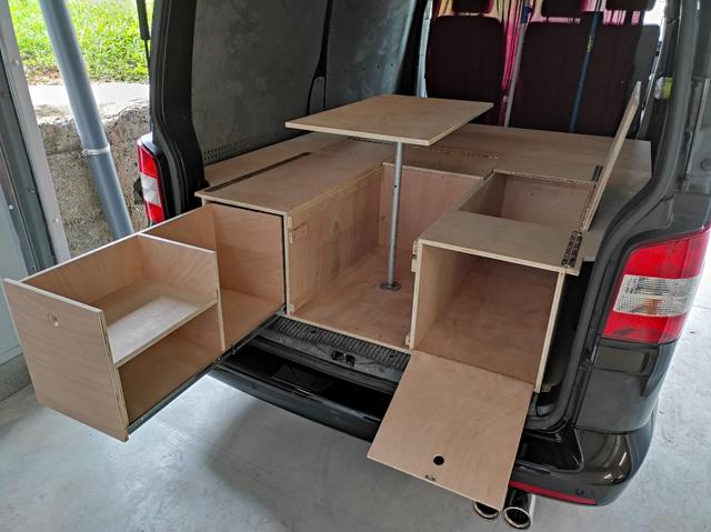 ✅Mueble Camper T5 ASTURCAMPER