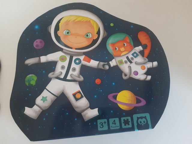 4 puzzles para niños a partir de 3 años