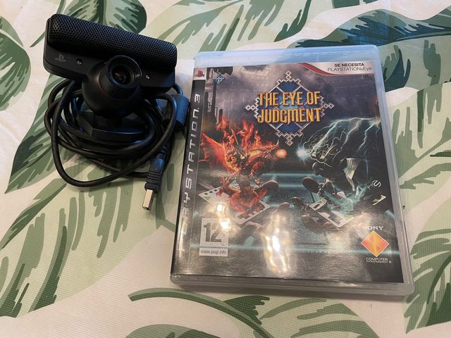 Vendo Cámara Playstation Eye y The Eye of Judgment